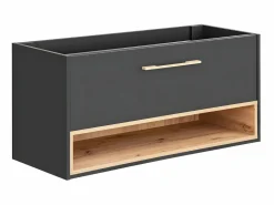 Mueble de lavabo antracita para el cuarto de baño - 120 cm - YANGRA - sin encimera^Vente-unique