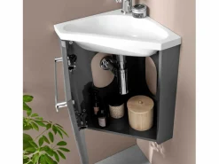 Mueble de lavabo de esquina SKINO^ Hot
