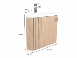 Mueble de lavabo de esquina KODA^ Clearance