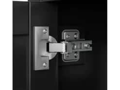 Merax Mueble De Baño Simple|Mueble de lavabo de pie de cerámica individual - 73 x 45,5 x 83,5 cm - con cajones y puertas - Cerámica y MDF - (Grifo no incluido)