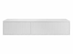 Mueble de lavabo flotante rayado, mate, 150 cm, ARNEGA^Vente-unique Outlet