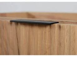 Mueble de lavabo, Roble Craft + tirador negro, 40 x 57 x 46 cm^ Discount