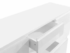 Vente-unique Mueble de lavabo suspendido , An. 150 x Al. 46 x Pr. 50 cm, JIMENA II Blanco Outlet