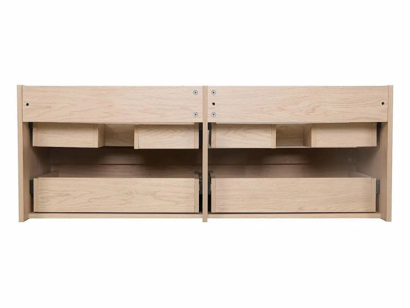 Mueble de lavabo suspendido SORRENTO de 4 cajones, 120 cm^ Discount
