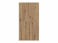 Mueble de oficina con estante, roble artesanal, 60 x 32 x 115 cm^ Outlet