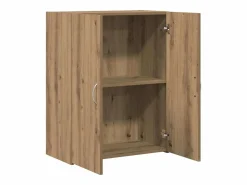 Mueble de oficina con estante, roble artesanal, 60 x 32 x 77,5^ Outlet