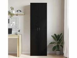 Armario Oficina|Mueble de oficina con estante 2 piezas Roble 60 x 32 x 190