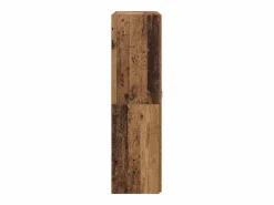 Armario Oficina|Mueble de oficina con estante de madera antigua 60 x 32 x 115 cm