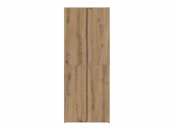 Armario Oficina|Mueble de oficina de 2 piezas, roble artesanal, 60 x 32 x 153 cm