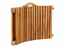 ebuy24 Mueble de salón Arrieta carro solar naturaleza. Marru00f3n Discount