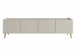 Mueble de TV con 4 puertas - - NORSIM de Pascal Morabito^Vente-unique New