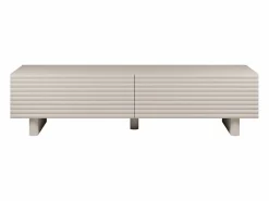 Vente-unique Mueble de TV con 2 puertas, 180 cm, en MDF - - LUDIMA Beige Outlet