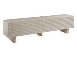 Vente-unique Mueble de TV con 2 puertas, 180 cm, en MDF - - LUDIMA Beige Outlet