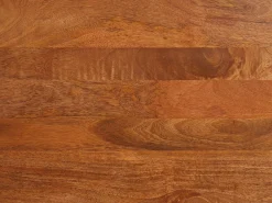 Mueble de TV con 3 puertas de madera de mango y metal negro - Natural - MIZORAM^Maison Céphy Best