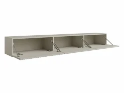Vente-unique Mueble de TV flotante con 3 puertas - - DANTAY de Pascal Morabito Beige Best