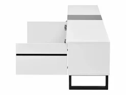 Mueble de TV moderno 180x38x45 cm - 3 puertas - con estantes abiertos -^ModernLuxe New