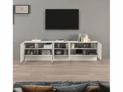 Mueble de TV Vela con 5 puertas color cachemira 225x35x60,4 cm^ Sale