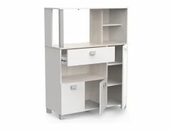 Mueble Despensa De Cocina 3 Puertas 1 Cajon Basil^ Hot