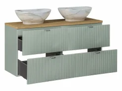 Mueble doble lavabo 120cm 4 cajones Jade y Madera^Petits-Meubles Hot
