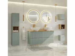 Mueble doble lavabo 120cm 4 cajones Jade y Madera^Petits-Meubles Hot