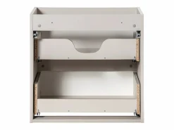 Petits-Meubles Mueble doble lavabo 120cm 4 cajones Riva Cachemira y Madera Beige Outlet