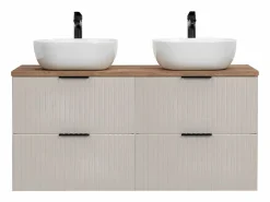 Mueble doble lavabo 120cm Adriel Cachemira y Madera^Petits-Meubles Discount