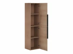 Mueble doble lavabo con columna - Acabado natural claro - 120 cm - NISAYA^Vente-unique Sale