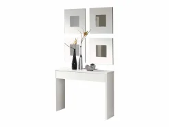 Consola|Mueble Entrada Recibidor Lupe Moderno 101x76x30 cm
