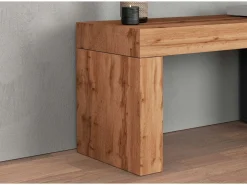 Mueble extensible para TV Chronos con 1 puerta abatible antracita/roble 190/350x40x51 cm^ Outlet