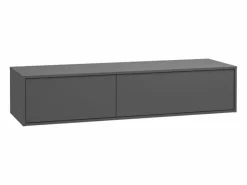 Mueble flotante de baño con lavabo doble, , Ancho 150 x A32 cm, ISAURE^Vente-unique Best