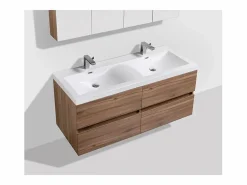 Mueble lavabo + lavabo 144cm MONTADO SIENA Nogal^STANO Online