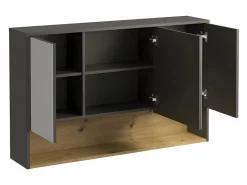 Mueble lavabo doble a instalar con mueble espejo - baño - 120 cm - YANGRA^Vente-unique Sale