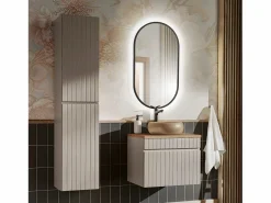 Mueble lavabo individual 60cm Zelie Cachemira y Madera^Petits-Meubles Discount