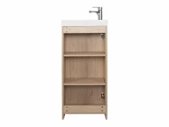 Mueble lavabo JOHANN roble de pie^ Hot