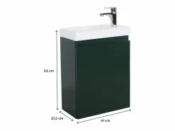 Mueble De Aseo|Mueble lavabo LISA 41 cm