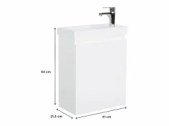 Mueble De Aseo|Mueble lavabo LISA 41 cm