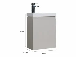 Mueble De Aseo|Mueble lavabo LISA 41 cm