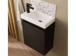 Mueble De Aseo|Mueble lavabo LISA + espejo ovalado