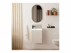 Mueble lavabo LISA + espejo ovalado^ Best