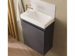 Mueble De Aseo|Mueble lavabo LISA + espejo + grifería