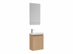 Mueble lavabo LISA + espejo + grifería^ Clearance