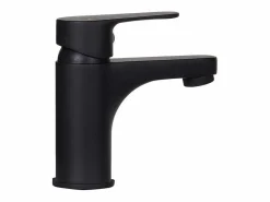 Mueble lavabo LISA negro + grifería^ Discount