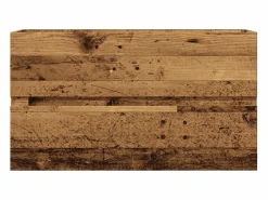 Mueble De Baño Simple|Mueble lavabo madera antigua 90x38,5x45 cm madera de ingeniería