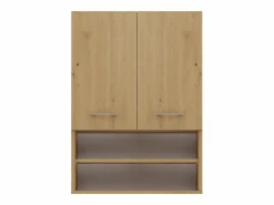 Mueble Para Lavadora|Mueble lavadora, 30 x 64 x 90 cm, Roble Artesano