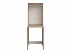 Mueble para 2 lavadoras con almacenamiento - Natural claro y blanco - L269 x A184 - ERKANO^Vente-unique Hot