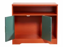 Higiene Y Cuidado De Mascotas|Mueble para Caja de Arena SucceBuy Gato Armario Esconder Casa de Baño de Gato Interior Moderno, Nicho Esconder-arena en Madera, Compatible, 79,2x43x71 cm,
