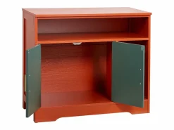 Higiene Y Cuidado De Mascotas|Mueble para Caja de Arena SucceBuy Gato Armario Esconder Casa de Baño de Gato Interior Moderno, Nicho Esconder-arena en Madera, Compatible, 79,2x43x71 cm,