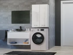 Mueble Para Lavadora|Mueble para lavadora, 30 x 64 x 90 cm, Mate / Brillante