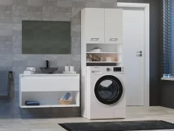Mueble Para Lavadora|Mueble para lavadora, 30 x 64 x 180 cm, mate