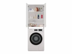 Mueble para lavadora, 30 x 64 x 180 cm, mate^ Discount